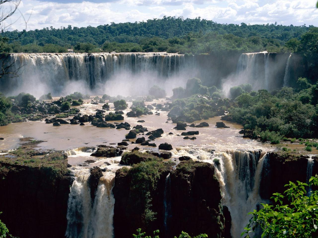 обои Iguassu Falls фото