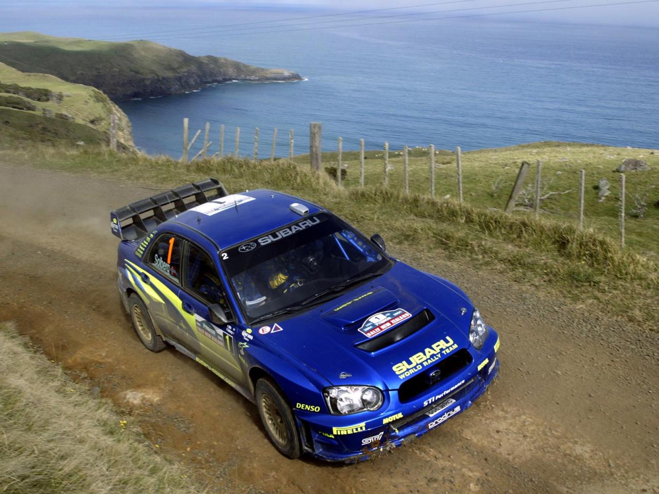 обои Subaru Impreza WRC фото