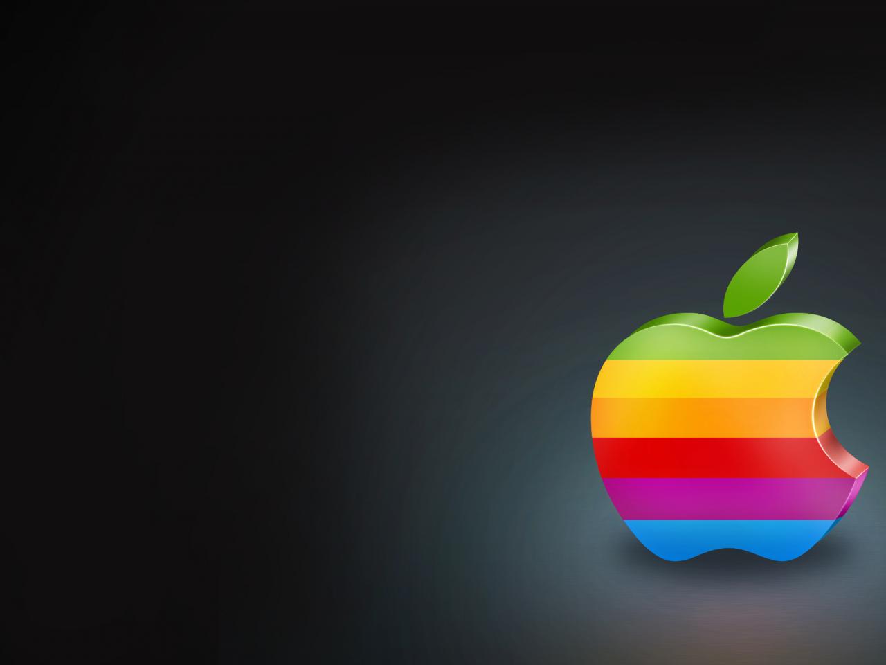 обои Радуга Apple фото