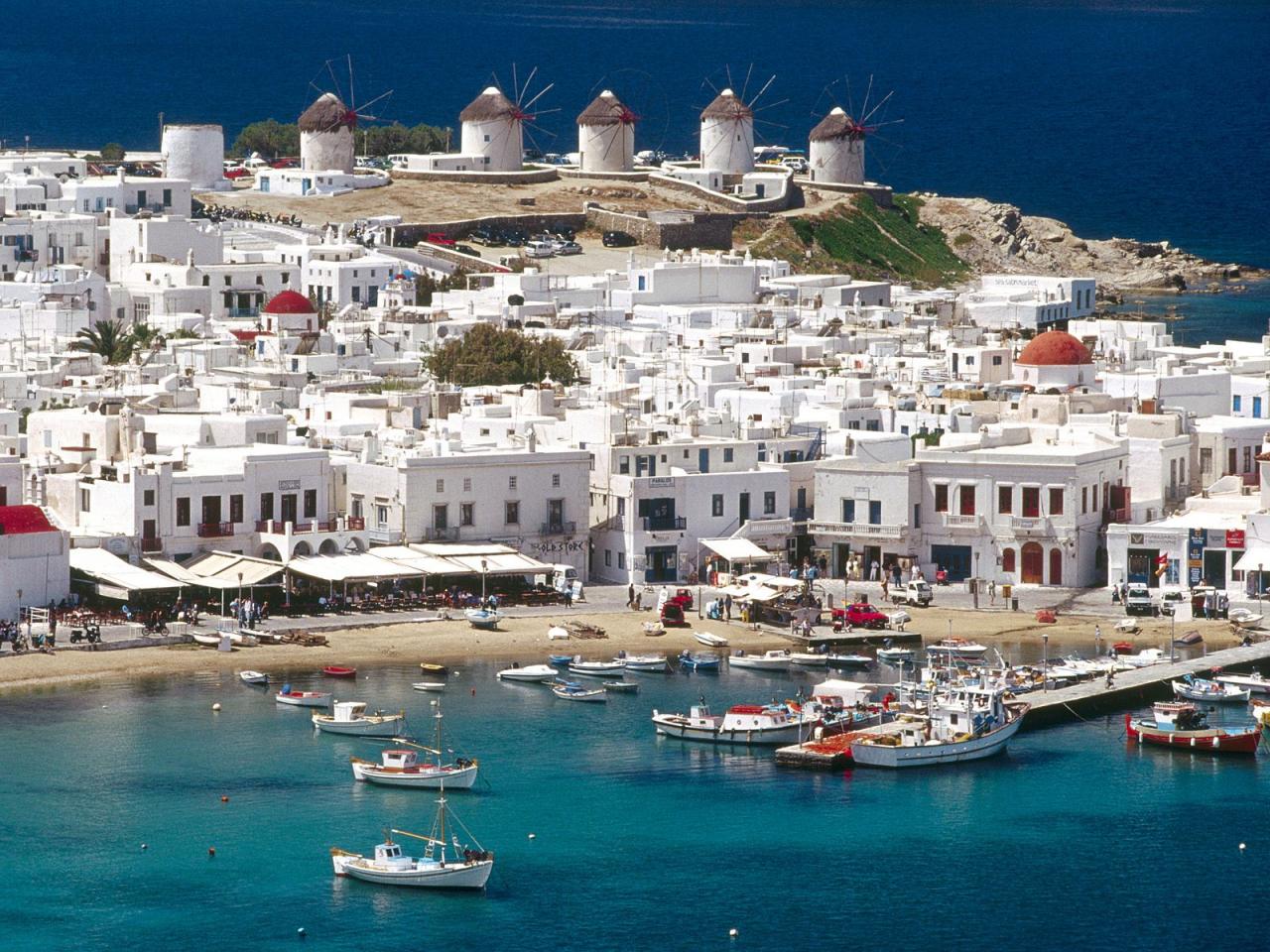 обои Mykonos, Cyclades, Greece фото