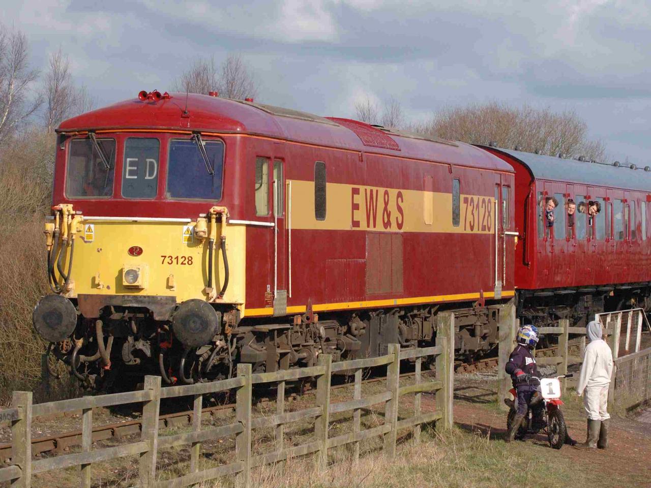 обои Photo of Train at Chasewater фото