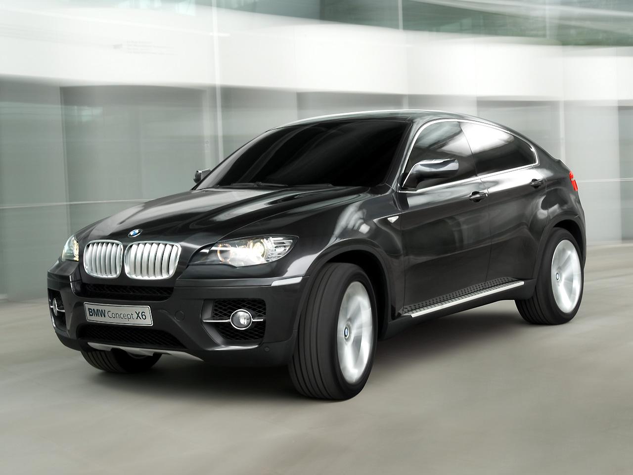 обои BMW X6 black фото