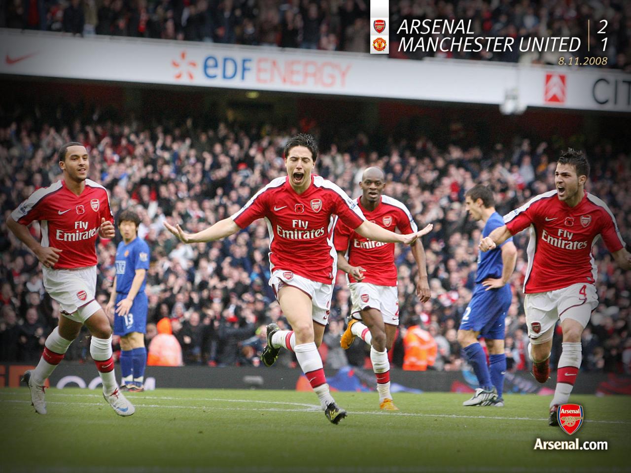 обои Arsenal 2-1 Manchester United фото