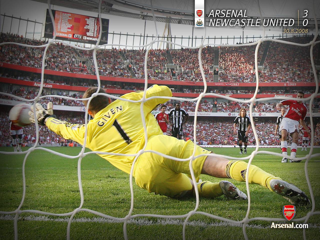 обои Arsenal 3-0 Newcastle United фото