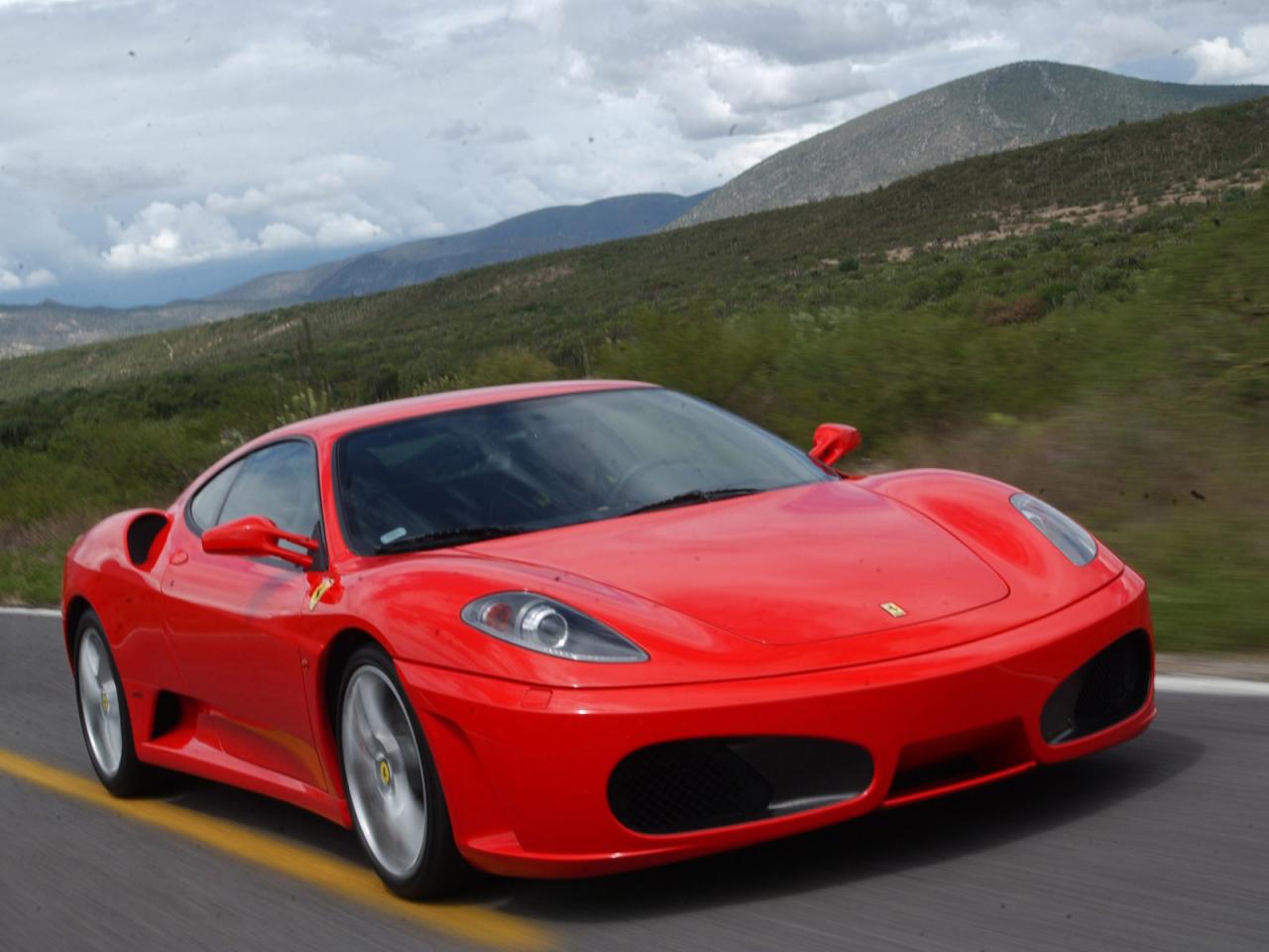 обои Ferrari road фото