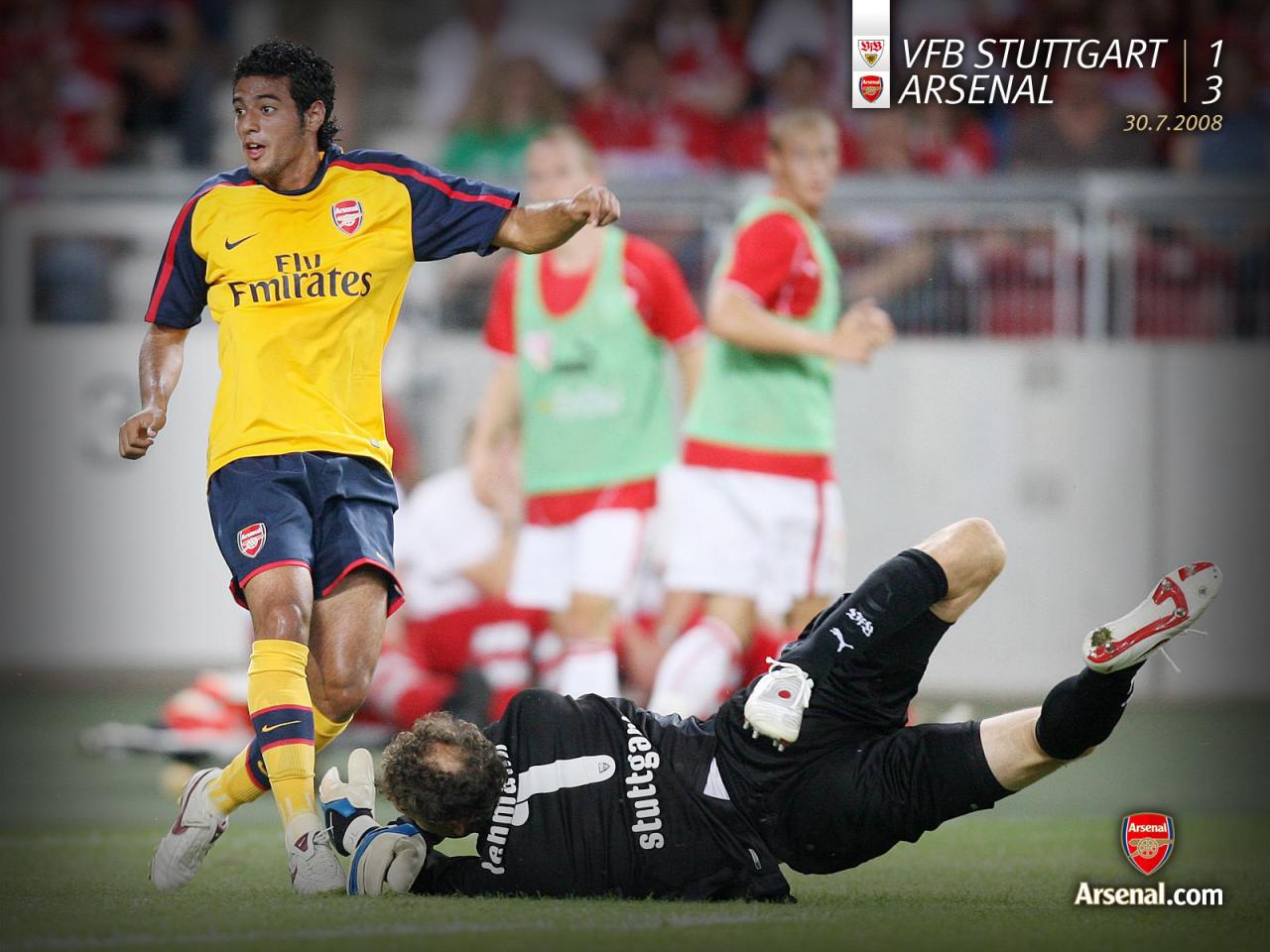 обои VfB Stuttgart 1-3 Arsenal фото