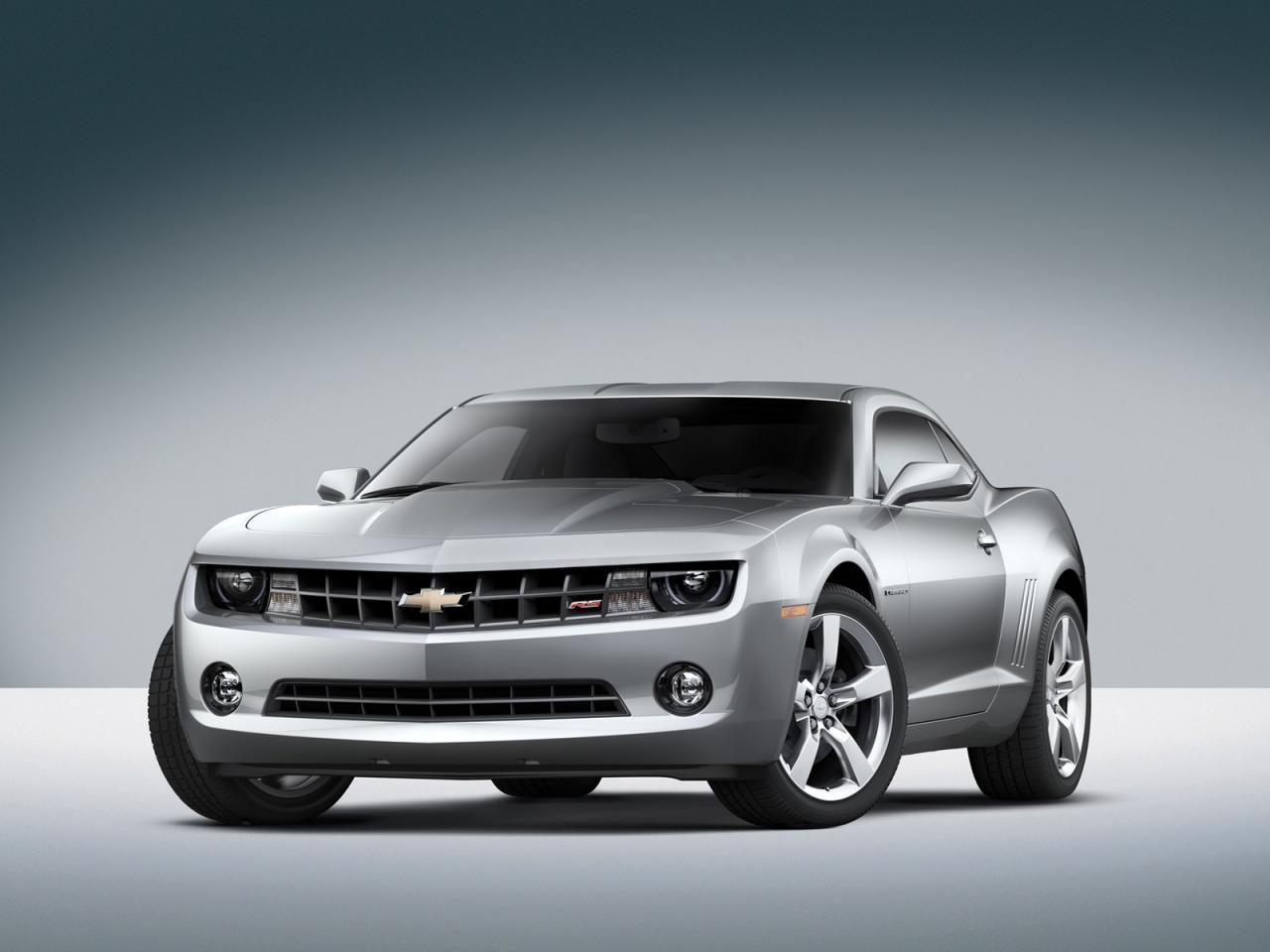 обои Chevrolette Camaro silver фото