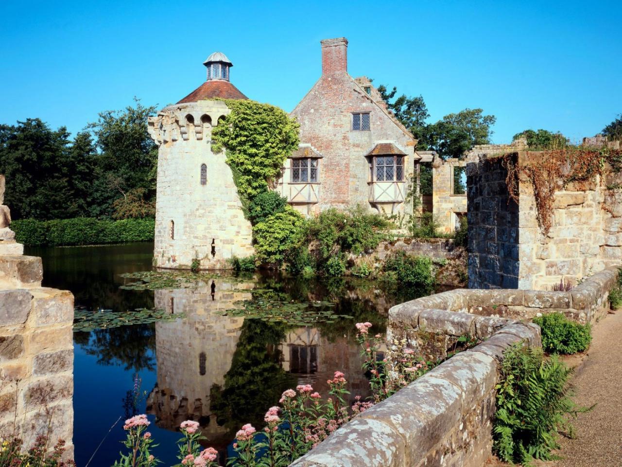 обои Англия, Кент. Scotney Castle фото