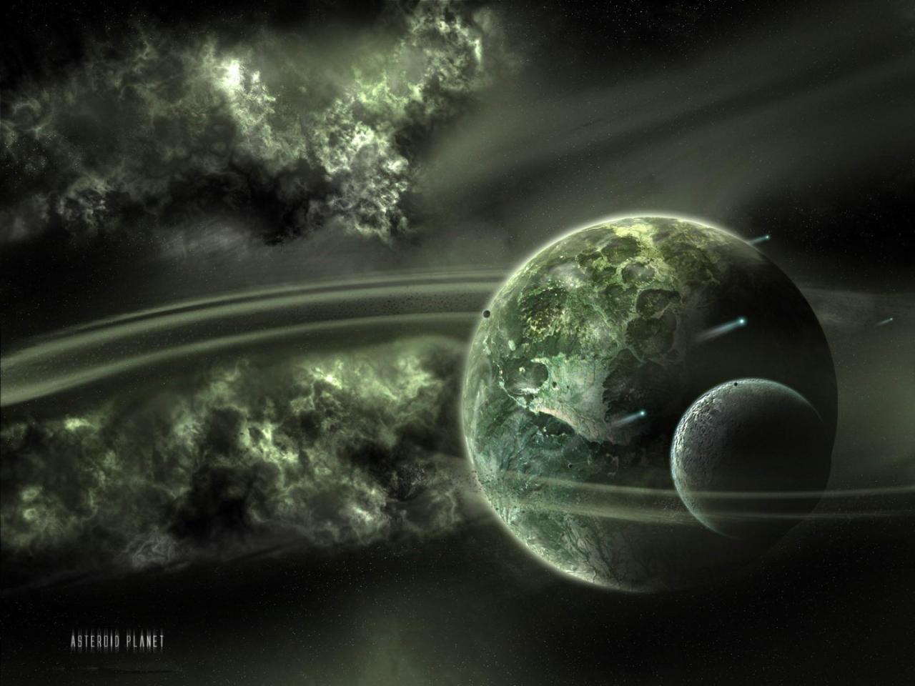 обои Asteroid Planet фото
