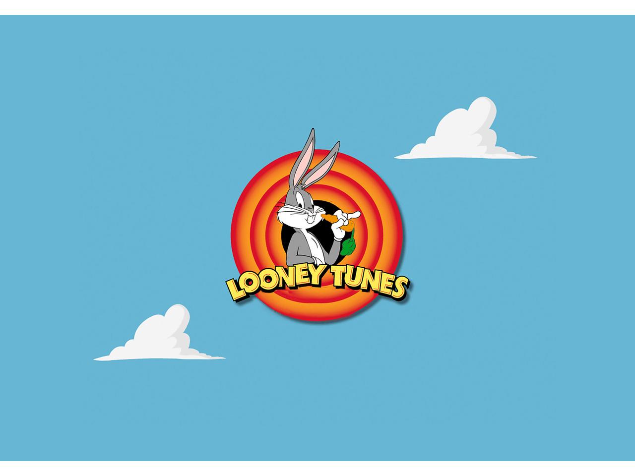 обои Логотип Looney Tunes с Багс Банни фото