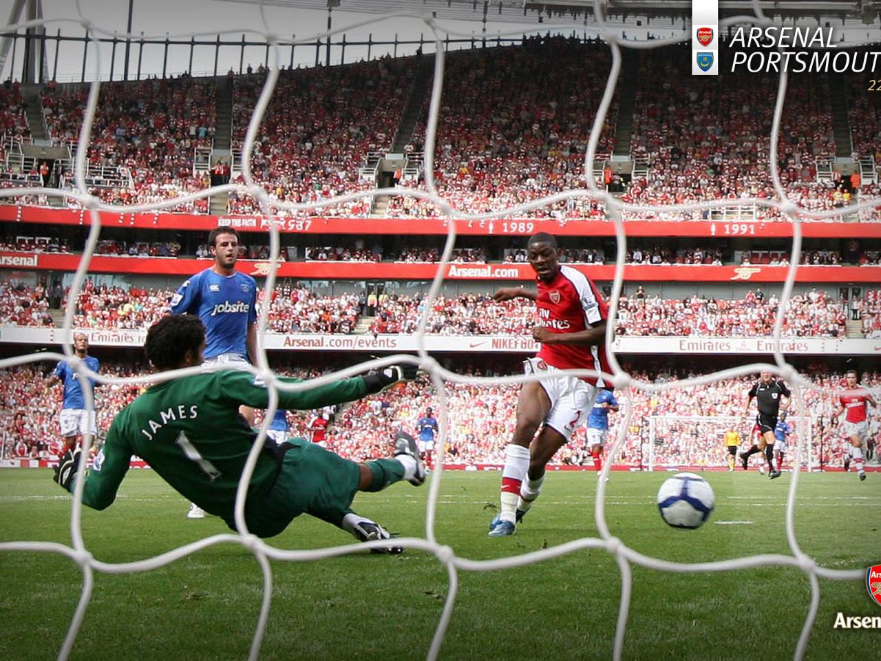 обои Arsenal 4-1 Portsmouth фото