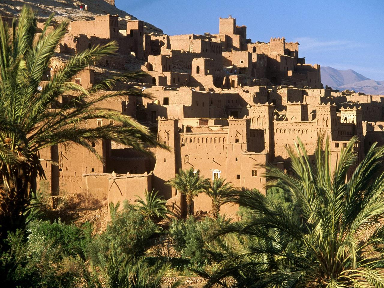 обои Ait Benhaddou, Ouarzazate Region, Morocco фото