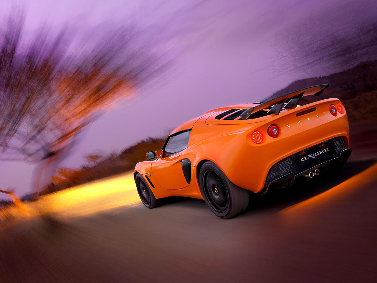 обои Оранжевый Lotus Exige фото