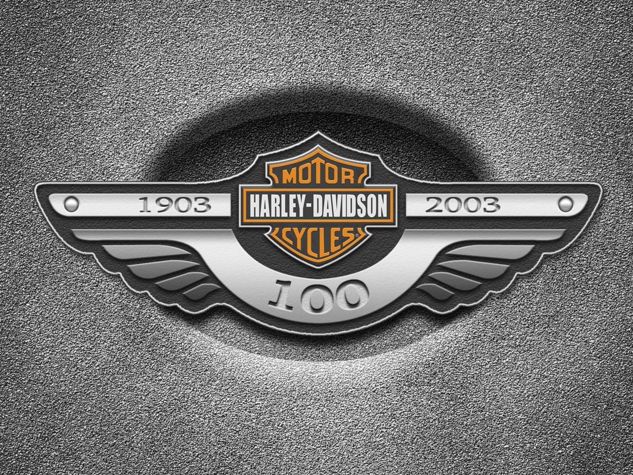обои HARLEY DAVIDSON logo фото