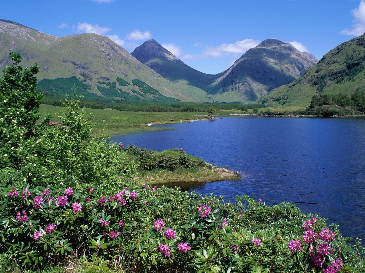 обои Glen Etive фото