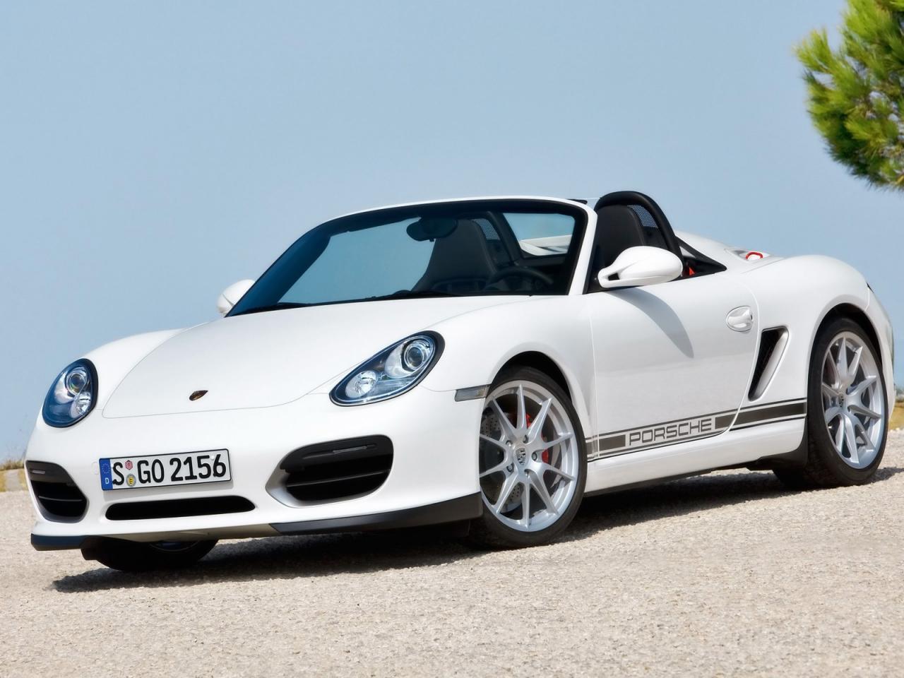 обои Porsche Boxster Spyder 2010 фото