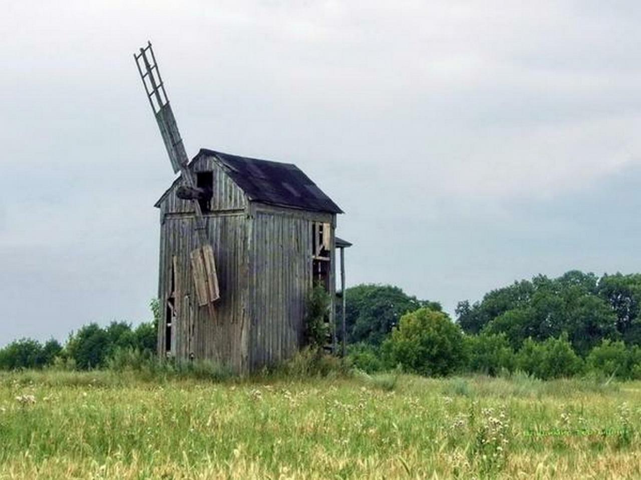 обои Старинная мельница фото