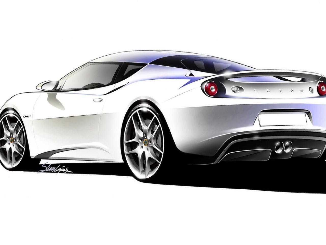 обои Lotus Evora фото