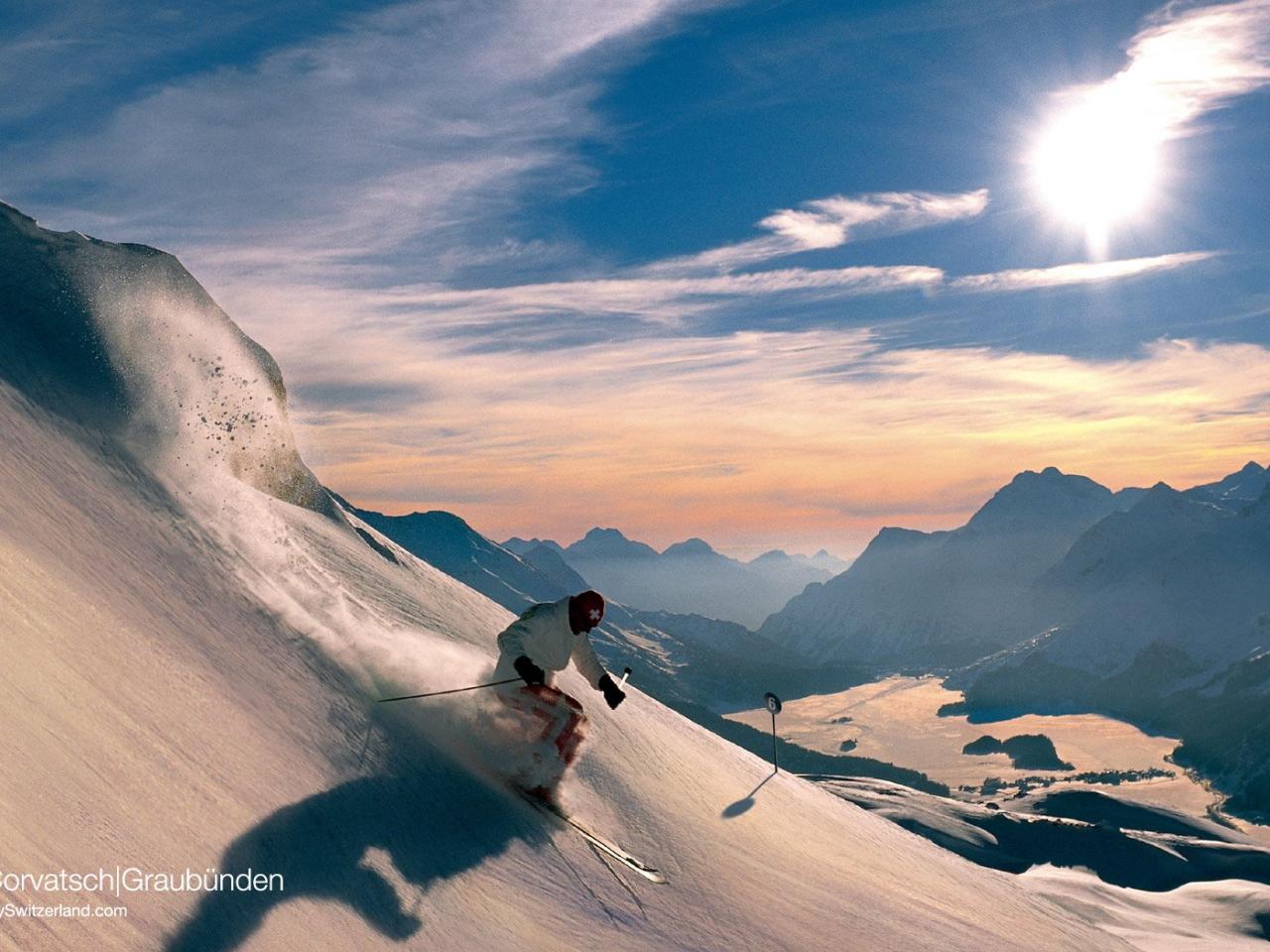 обои Corvatsch Graubuenden фото