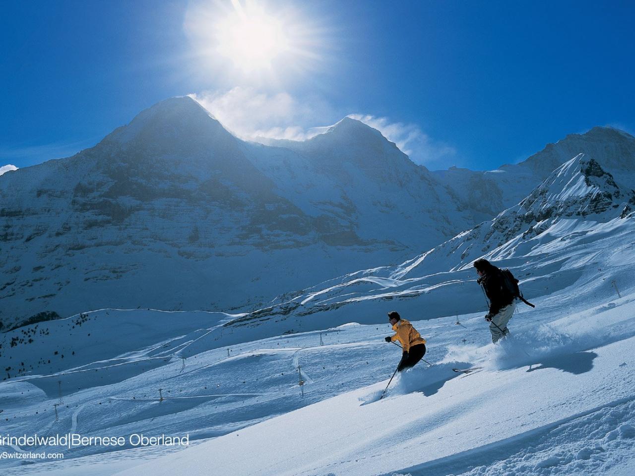 обои Grindelwald BernerOberland фото