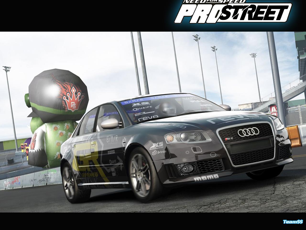 обои Скриншот из игры nfs pro street audi фото