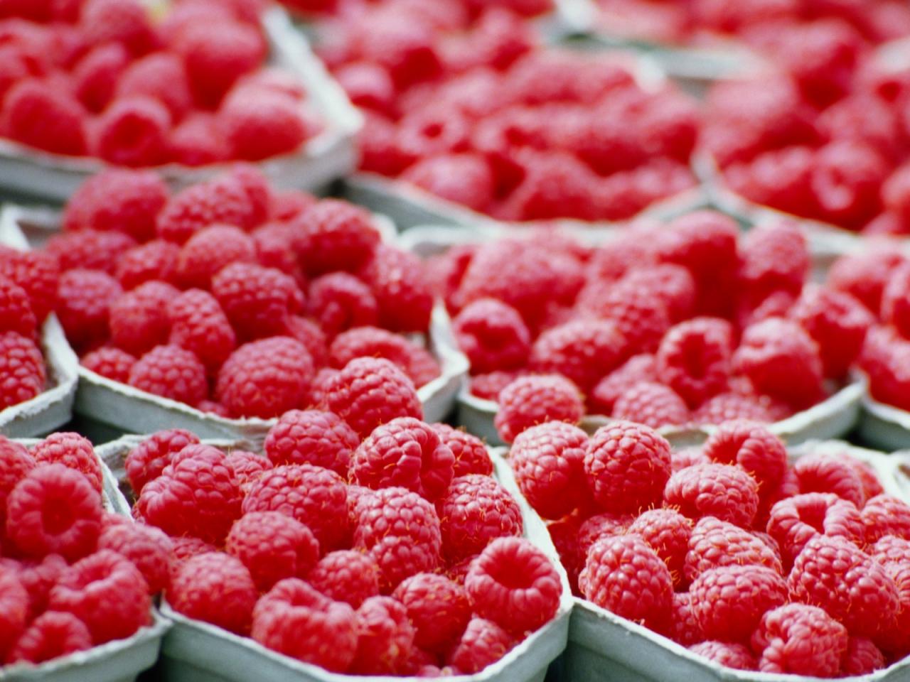 обои Fruits Berryes Raspberries фото