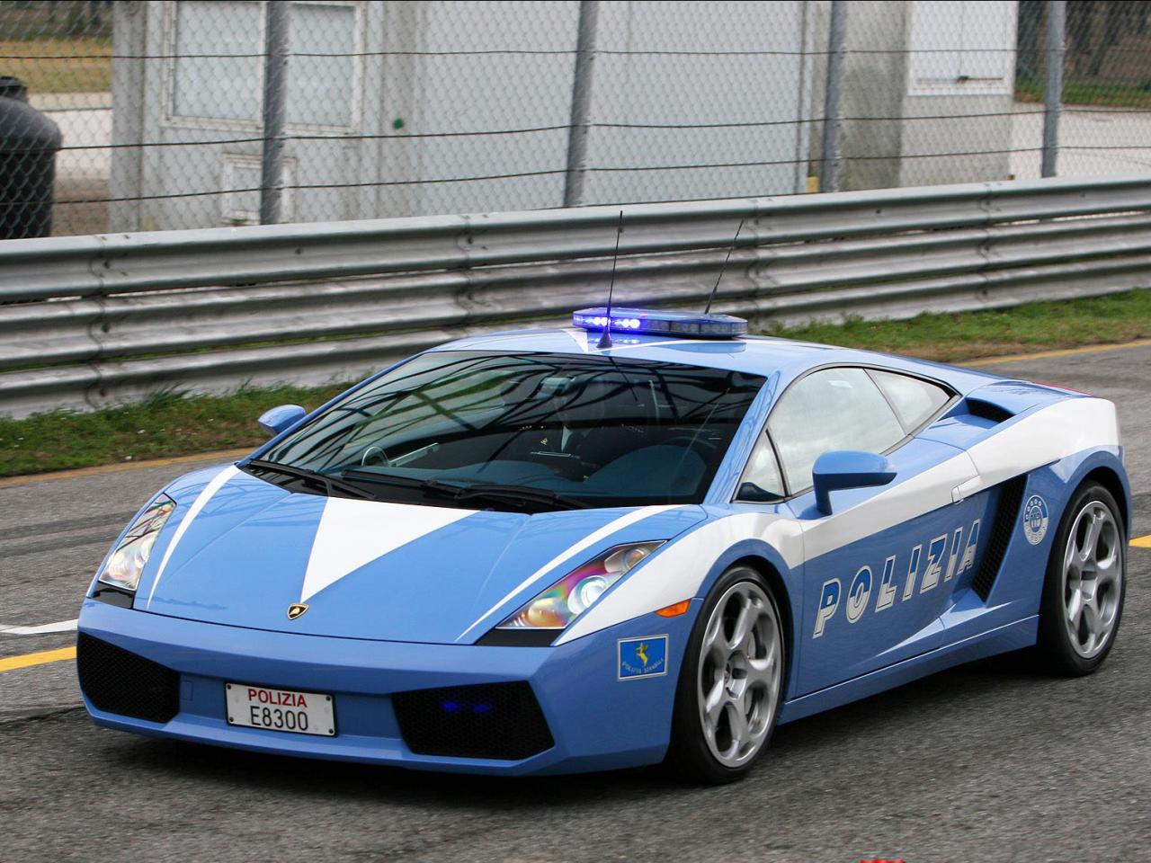обои Lamborghini Polizia фото