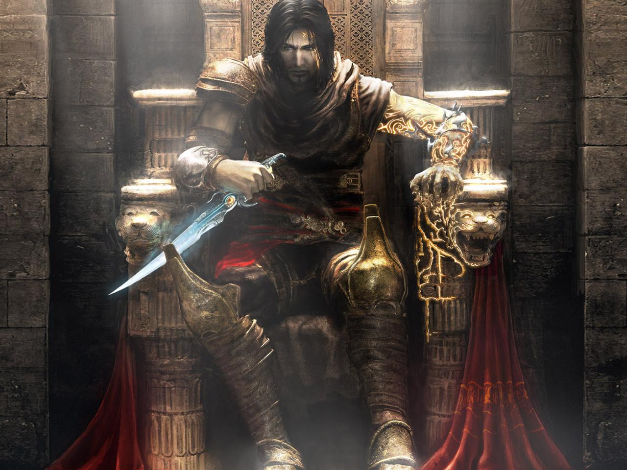 обои Prince of Persia on the throne фото