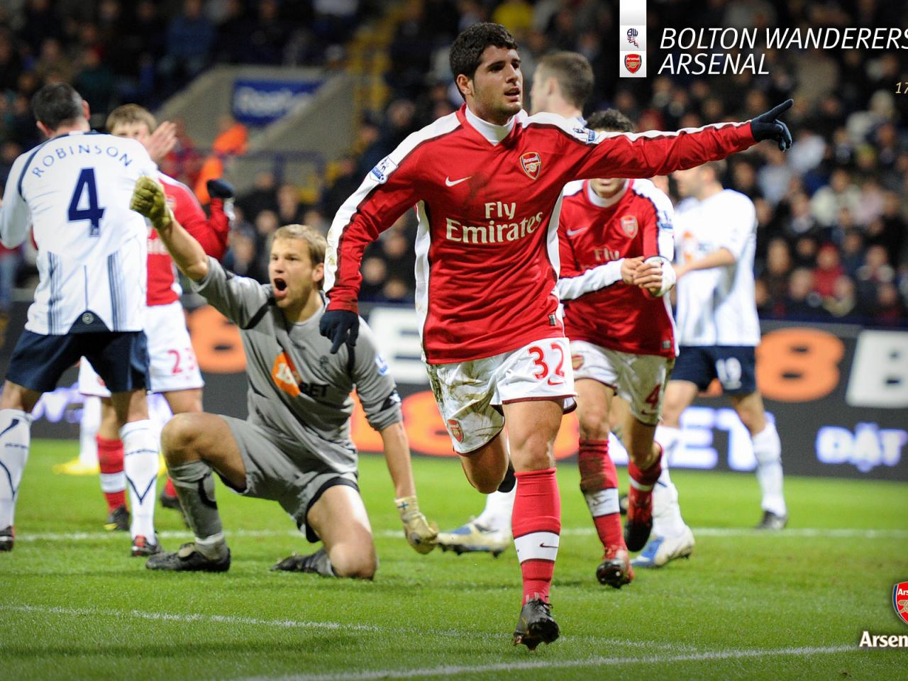 обои Bolton Wanderers 0-2 Arsenal фото