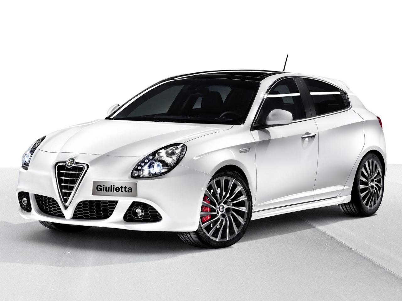 обои Alfa Romeo Giulietta белая фото