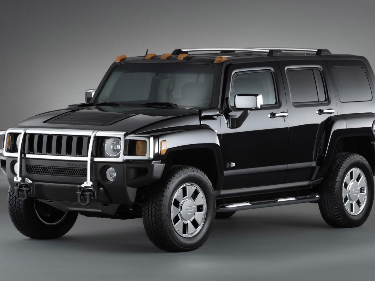 обои Hummer H3x в студии фото