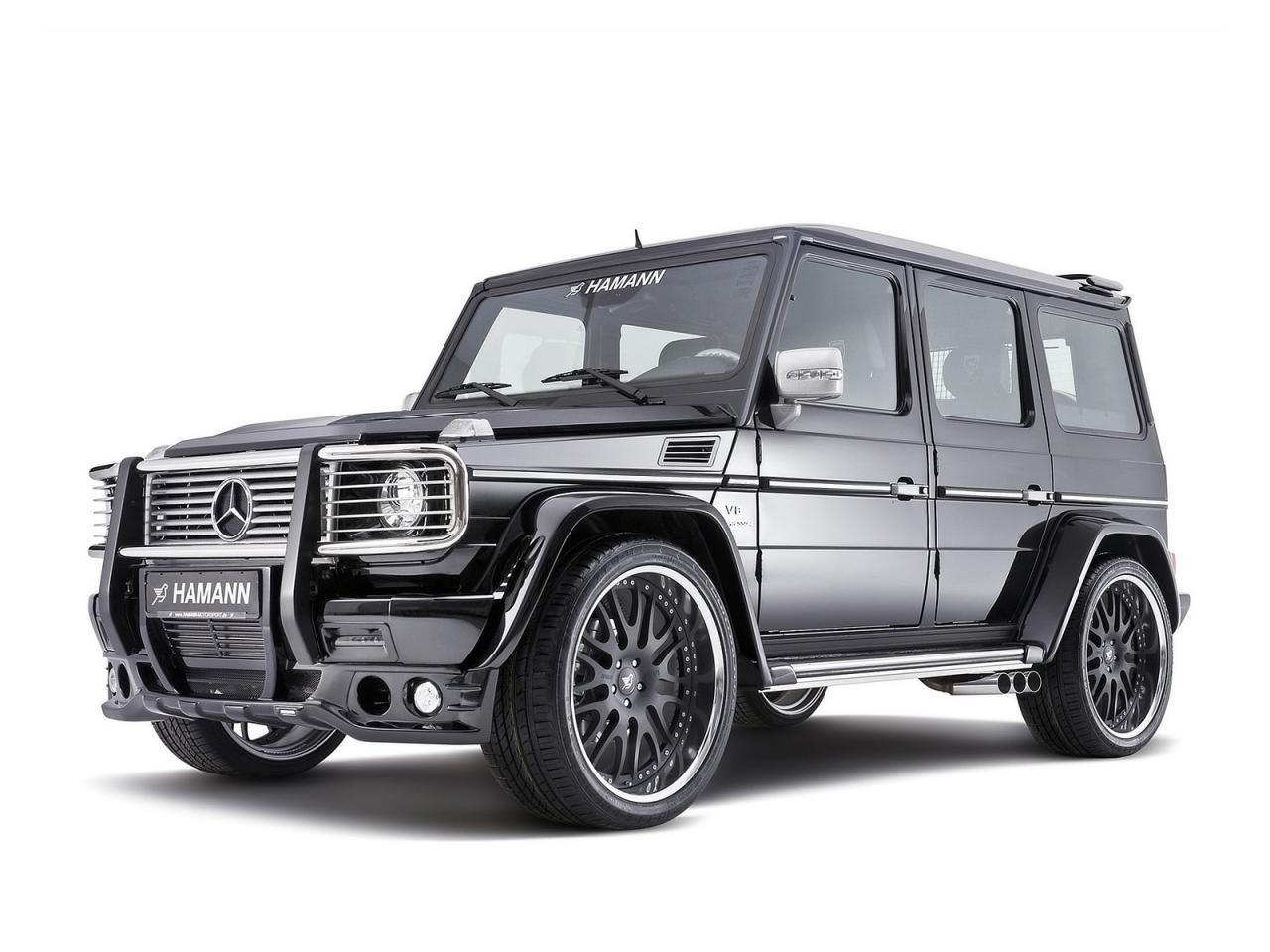 обои 2009 Hamann Mercedes-Benz AMG G55 Supercharged бок фото