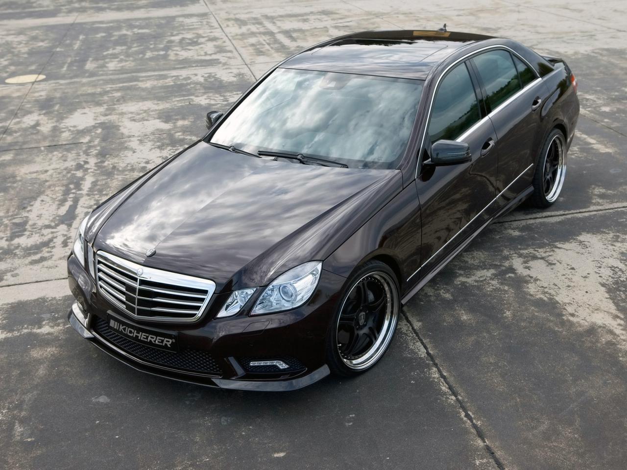 обои Kicherer Mercedes-Benz E-Class 2010 перед фото