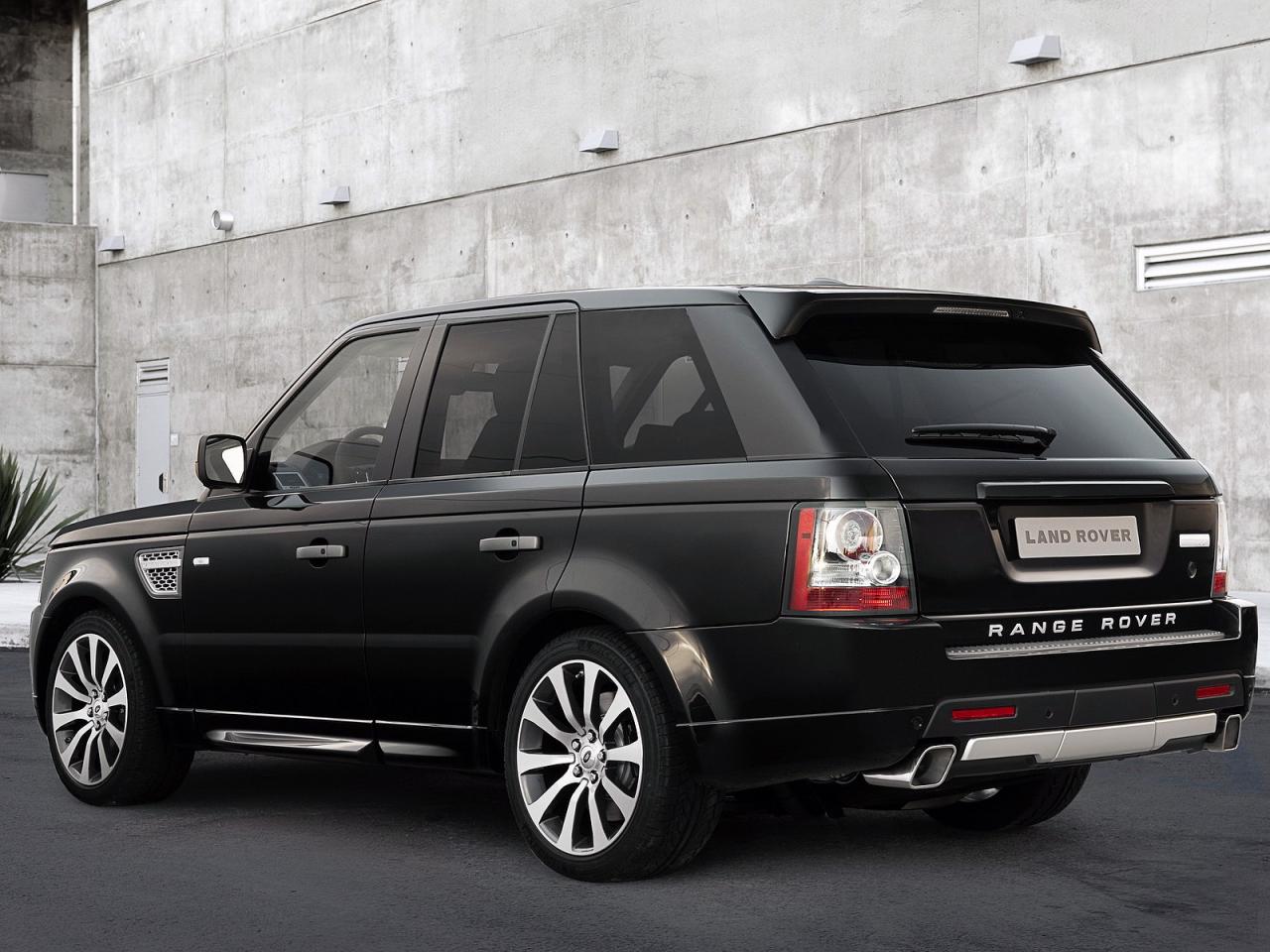 обои 2010 Land Rover - Range Rover Sport Autobiography Limited Edition зад фото