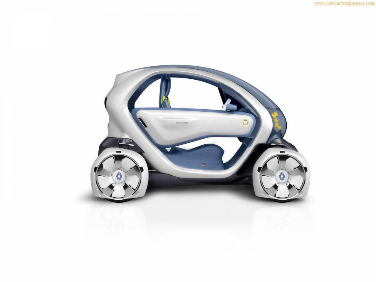 обои Renault Twizy Z.E. Concept 2010 бок фото