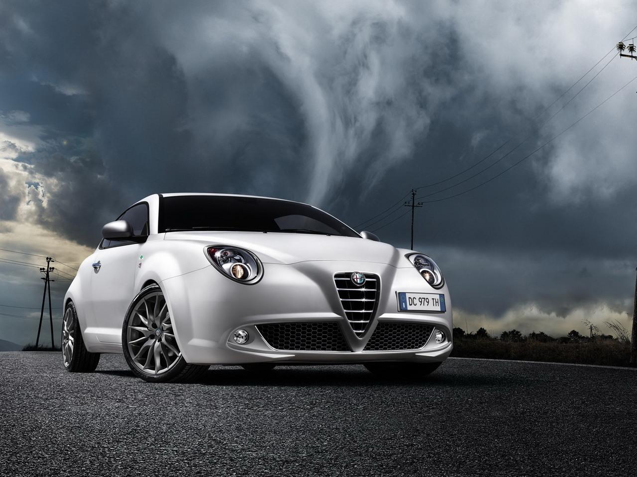 обои Alfa Romeo Mi.To white фото