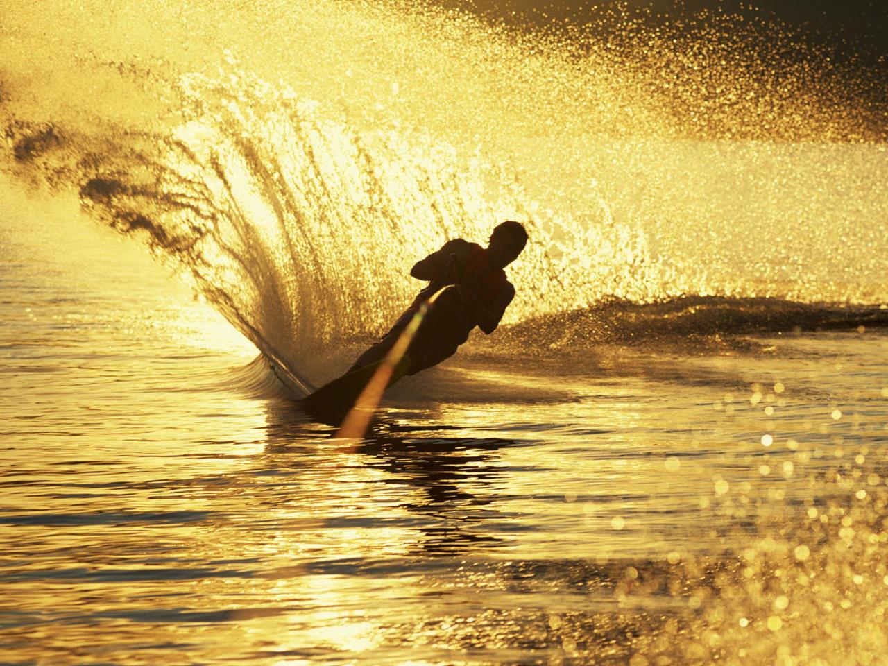 обои Водные лыжи фото