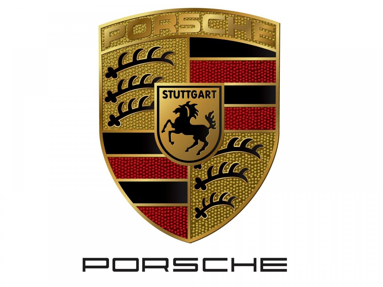 обои Логотип Porsche белый фон фото