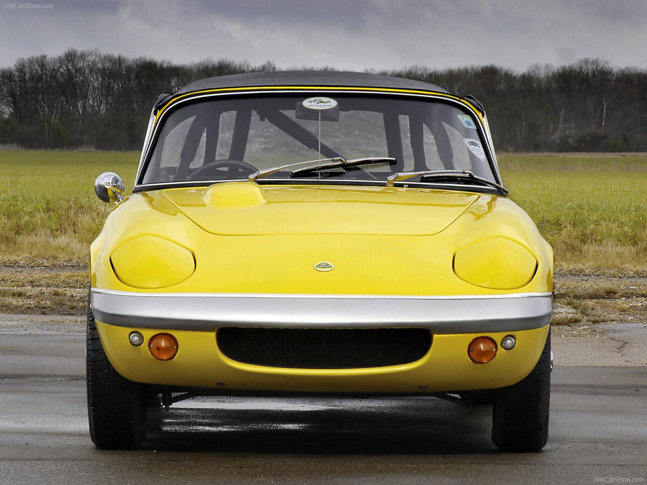 обои 1962 Lotus Elan перед фото