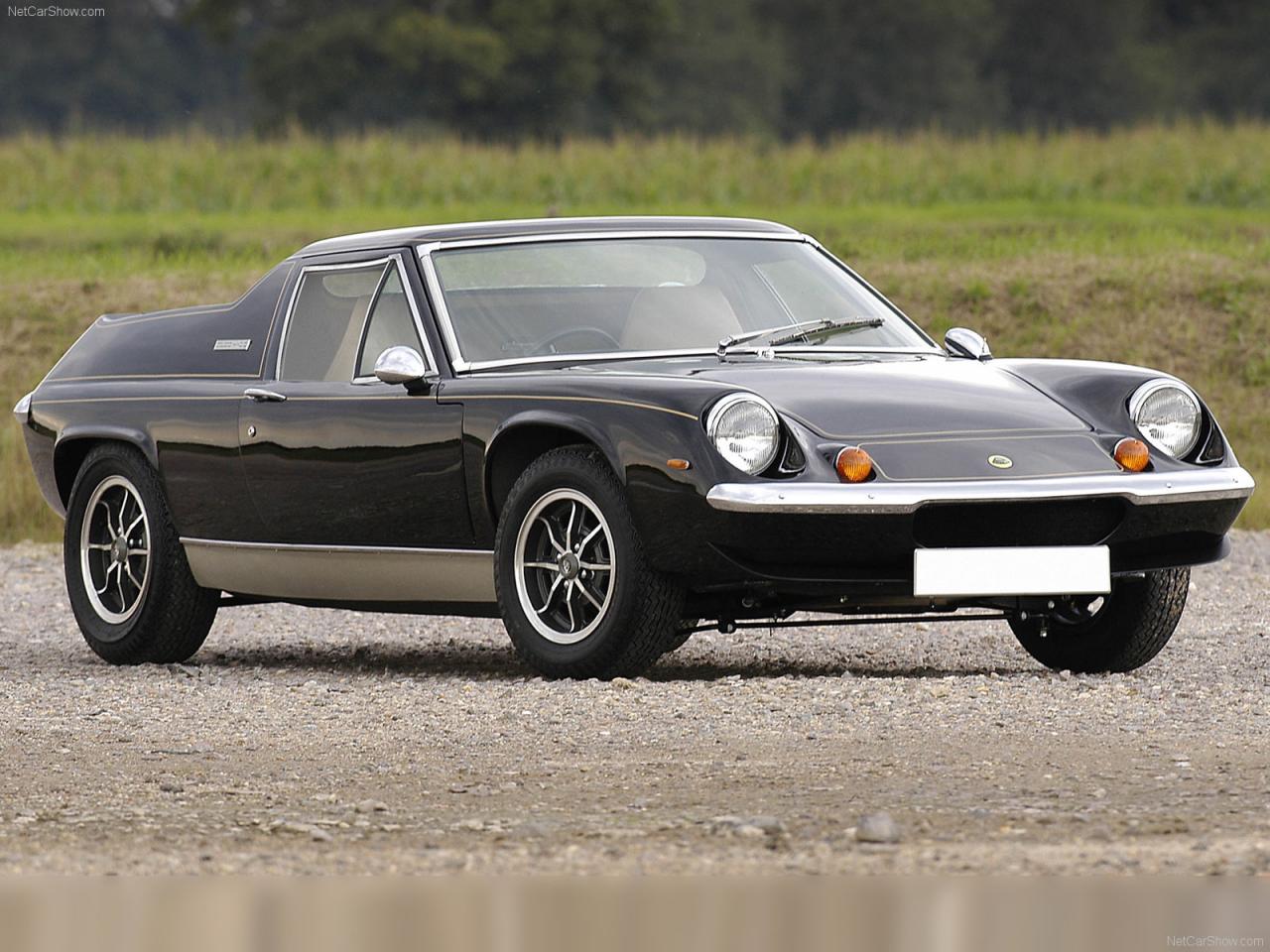 обои 1965 Lotus Europa боком перед фото