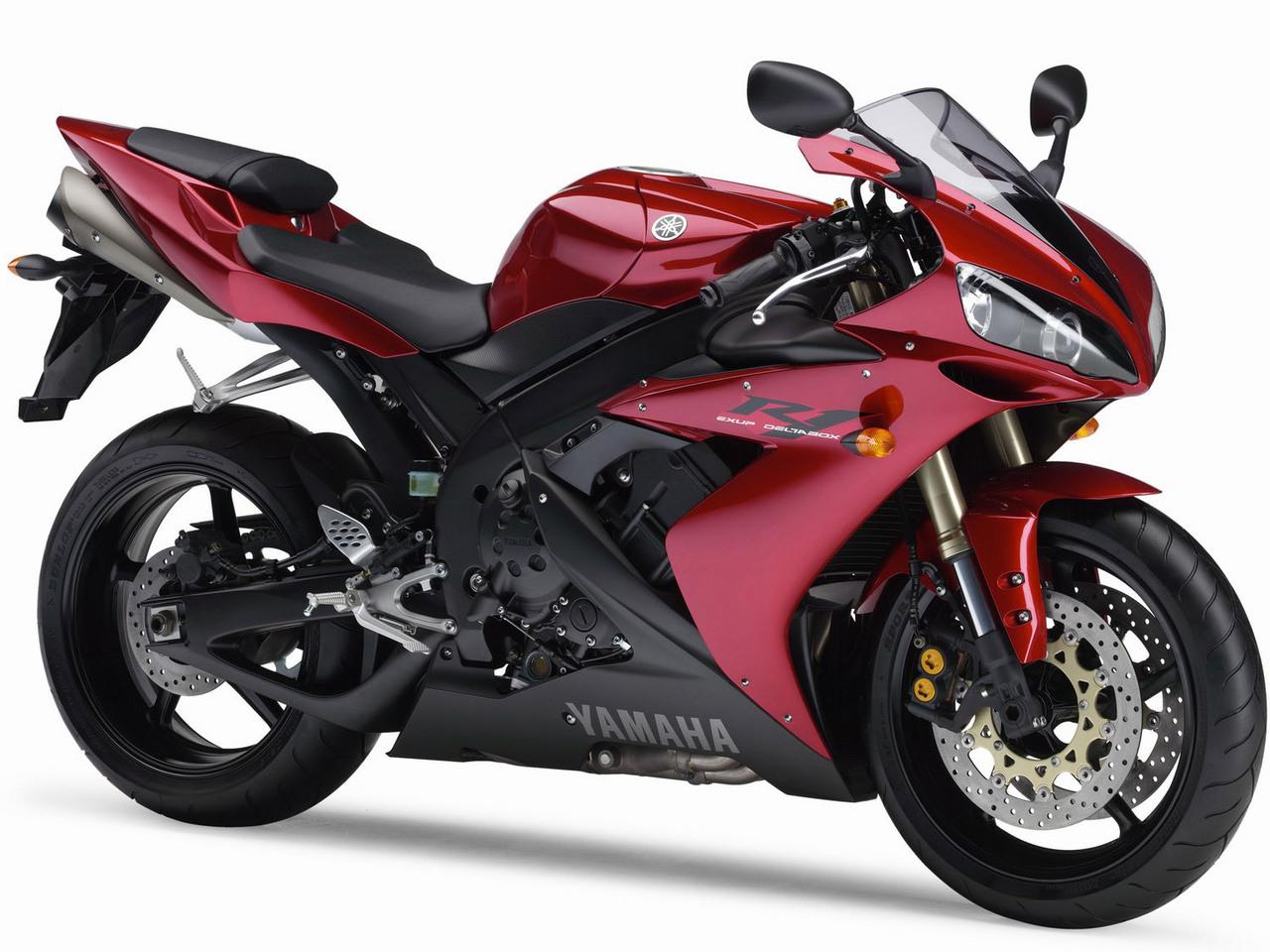 обои Yamaha R1 red фото