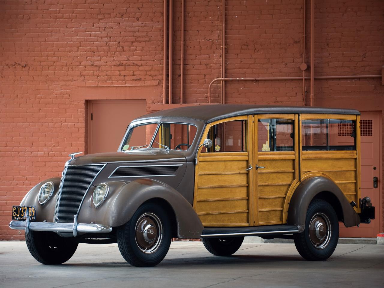 обои 1937 Ford Deluxe Station Wagon фото