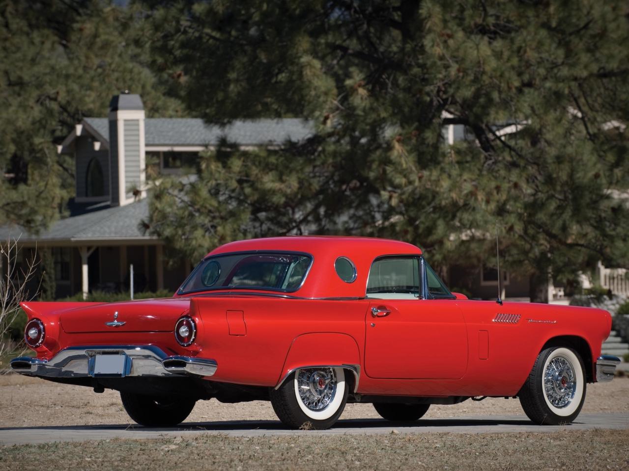 обои Ford Thunderbird 1957 фото