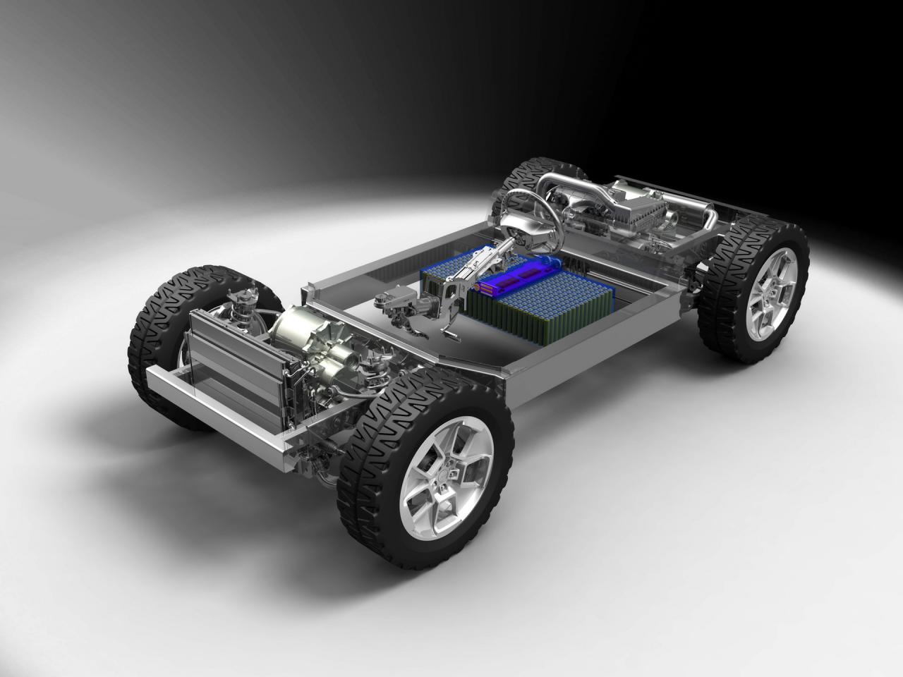 обои Jeep Renegade Concept Electric Powertrain фото