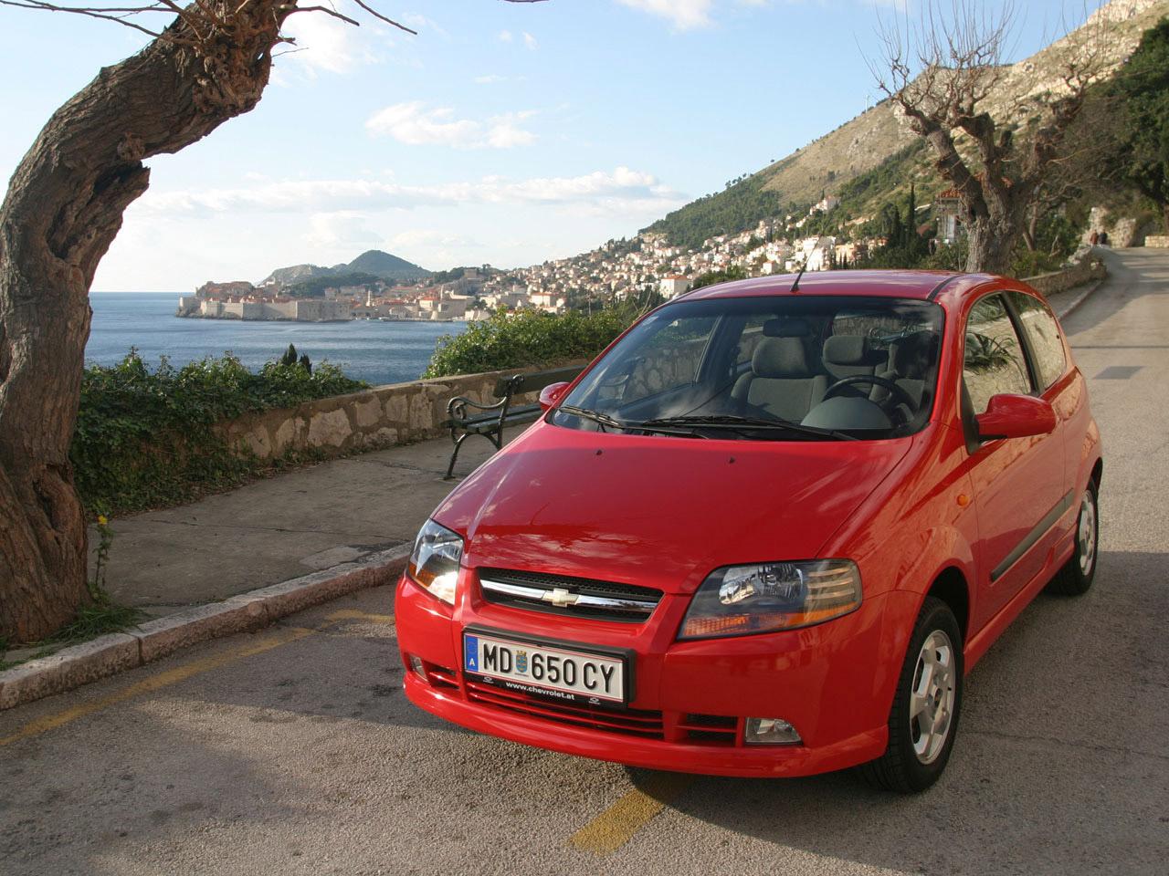 обои Chevrolet Aveo хетчбек фото