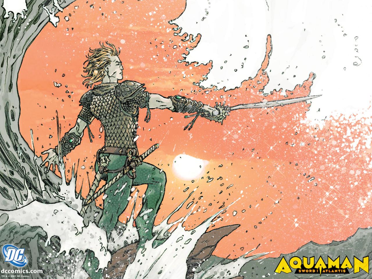 обои Комикс Aquaman фото