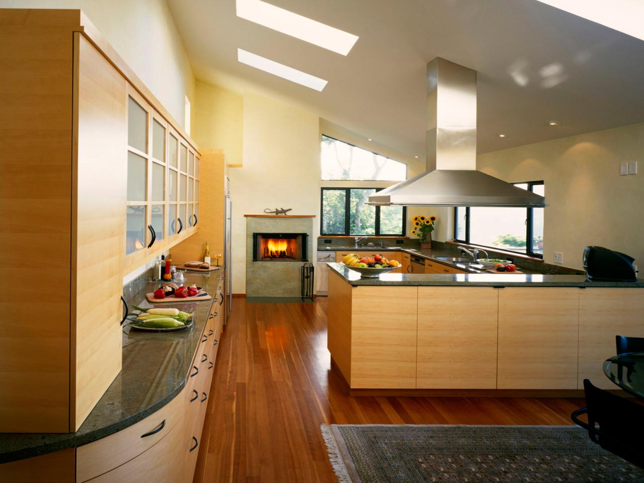 обои Современный дизайн интерьера кухни фото