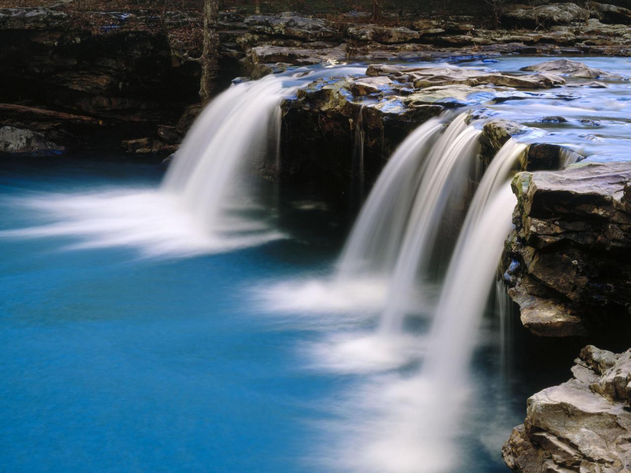 обои Falling Water Creek,   Pope County,   Arkansas фото