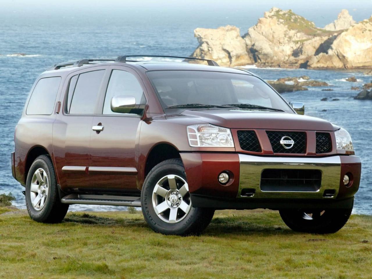 обои Nissan Armada спереди фото