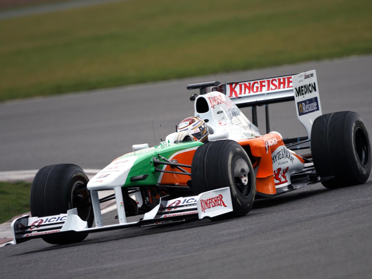 обои Force India Shakedown Silverstone фото